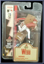 Brandon Webb from McFarlane's Sports Picks - MLB - 3" Figures - Series 5 manufactured by McFarlane [Front]