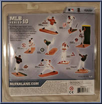 Carlos Delgado (White Jersey) from McFarlane's Sports Picks - MLB - Series 10 manufactured by McFarlane [Back]