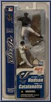 Frank Catalanotto / Orlando Hudson from McFarlane's Sports Picks - MLB - 3" Figures - Series 3 manufactured by McFarlane [Front]