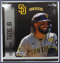 Fernando Tatis Jr. (San Diego Padres) (Platinum) from McFarlane's Sports Picks - MLB - Legacy Series manufactured by McFarlane [Back]
