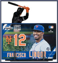 Francisco Lindor (New York Mets) (Platinum Edition) from McFarlane's Sports Picks - MLB - Legacy Series manufactured by McFarlane [Loose]