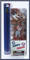 Ichiro / Jim Thome from McFarlane's Sports Picks - MLB - 3" Figures - Series 1 manufactured by McFarlane [Front]