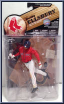 Jacoby Ellsbury (Red Jersey) from McFarlane's Sports Picks - MLB - Series 25 manufactured by McFarlane [Front]