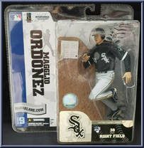 Magglio Ordonez (Black Jersey) from McFarlane's Sports Picks - MLB - Series  9 manufactured by McFarlane [Front]