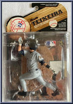 Mark Teixeira (Gray Uniform) from McFarlane's Sports Picks - MLB - Series 25 manufactured by McFarlane [Front]