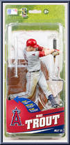 Mike Trout (Gray Uniform) from McFarlane's Sports Picks - MLB - Series 33 manufactured by McFarlane [Front]