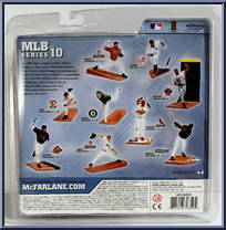 Rafael Palmeiro (Rangers) from McFarlane's Sports Picks - MLB - Series 10 manufactured by McFarlane [Back]
