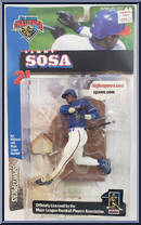 Sammy Sosa (Blue Jersey) from McFarlane's Sports Picks - MLB - Big League Challenge - 2000 manufactured by McFarlane [Front]