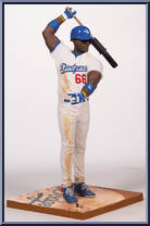 Yasiel Puig (White Uniform) from McFarlane's Sports Picks - MLB - Series 32 manufactured by McFarlane [Loose]