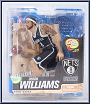 Deron Williams (Black Uniform) from McFarlane's Sports Picks - NBA - Series 22 manufactured by McFarlane [Front]