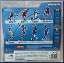 Jason Williams (Memphis Grizzlies) from McFarlane's Sports Picks - NBA - Series  7 manufactured by McFarlane [Back]