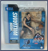 Jason Williams (Memphis Grizzlies) from McFarlane's Sports Picks - NBA - Series  7 manufactured by McFarlane [Front]