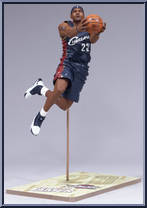 Lebron James from McFarlane's Sports Picks - NBA - Series 10 manufactured by McFarlane [Loose]