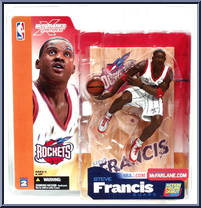 Steve Francis from McFarlane's Sports Picks - NBA - Series  2 manufactured by McFarlane [Front]