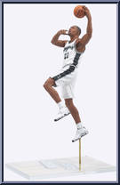 Tim Duncan from McFarlane's Sports Picks - NBA - Series  6 manufactured by McFarlane [Loose]