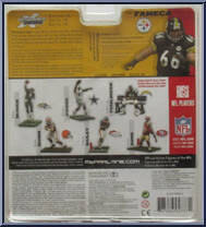 Alan Faneca (Pittsburgh Steelers) from McFarlane's Sports Picks - NFL - Series 16 manufactured by McFarlane [Back]