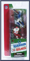Marvin Harrison / Priest Holmes from McFarlane's Sports Picks - NFL - 3" Figures - Series 1 manufactured by McFarlane [Front]