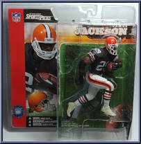 James Jackson from McFarlane's Sports Picks - NFL - Series  3 manufactured by McFarlane [Front]