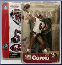 Jeff Garcia (San Francisco 49ers) from McFarlane's Sports Picks - NFL - Series  5 manufactured by McFarlane [Front]