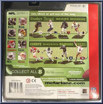 Jerome Bettis (Pittsburgh Steelers) from McFarlane's Sports Picks - NFL - Series  5 manufactured by McFarlane [Back]