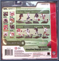 Jerry Rice (San Francisco 49ers) from McFarlane's Sports Picks - NFL - Series  5 manufactured by McFarlane [Back]
