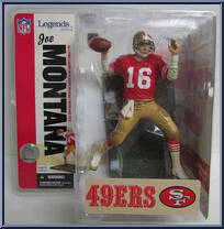 Joe Montana from McFarlane's Sports Picks - NFL - NFL Legends - Series 2 manufactured by McFarlane [Front]