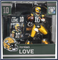 Jordan Love (Green Bay Packers) from McFarlane's Sports Picks - NFL - Legacy Series manufactured by McFarlane [Front]
