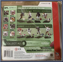 Ray Lewis (Baltimore Ravens) from McFarlane's Sports Picks - NFL - Series  5 manufactured by McFarlane [Back]