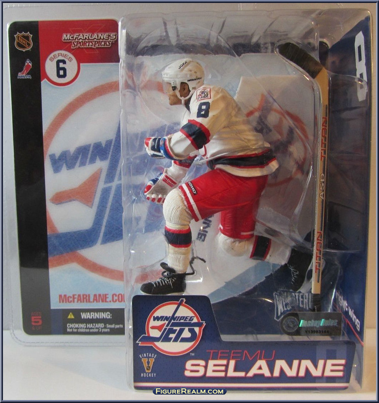 NHL Hockey 6 Inch Static Figure Series 32 - Teemu Selanne White