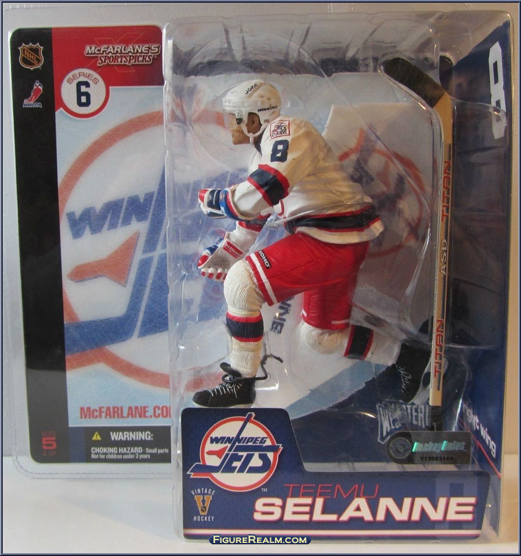 NHL Hockey 6 Inch Static Figure Series 32 - Teemu Selanne White