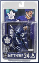 Auston Matthews (Maple Leafs) - Blue Jersey from McFarlane's Sports Picks - NHL - 2023 Series manufactured by McFarlane [Front]