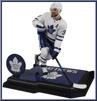 Auston Matthews (Maple Leafs) (Platinum) from McFarlane's Sports Picks - NHL - 2023 Series manufactured by McFarlane [Loose]