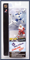 Ed Belfour / Chris Chelios from McFarlane's Sports Picks - NHL - 3" Figures - Series 2 manufactured by McFarlane [Front]