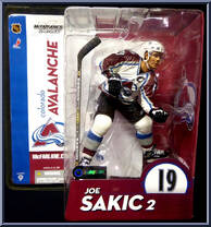 Joe Sakic from McFarlane's Sports Picks - NHL - Series  9 manufactured by McFarlane [Front]