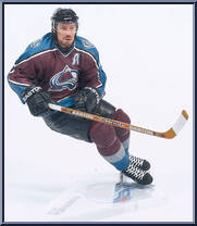 Peter Forsberg from McFarlane's Sports Picks - NHL - Series  7 manufactured by McFarlane [Loose]