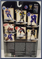 Terry Sawchuk (Maple Leafs) from McFarlane's Sports Picks - NHL - NHL Legends - Series 8 manufactured by McFarlane [Back]