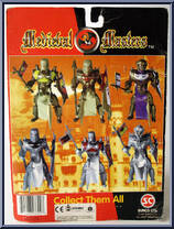 Gold / Yellow Knight from Medieval Masters - Basic Series manufactured by Sunco [Back]