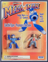 Mega Man & Dr. Wily from MegaMan - 2" Figures manufactured by Bandai [Front]