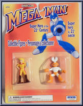 Roll & Cutman from MegaMan - 2" Figures manufactured by Bandai [Front]