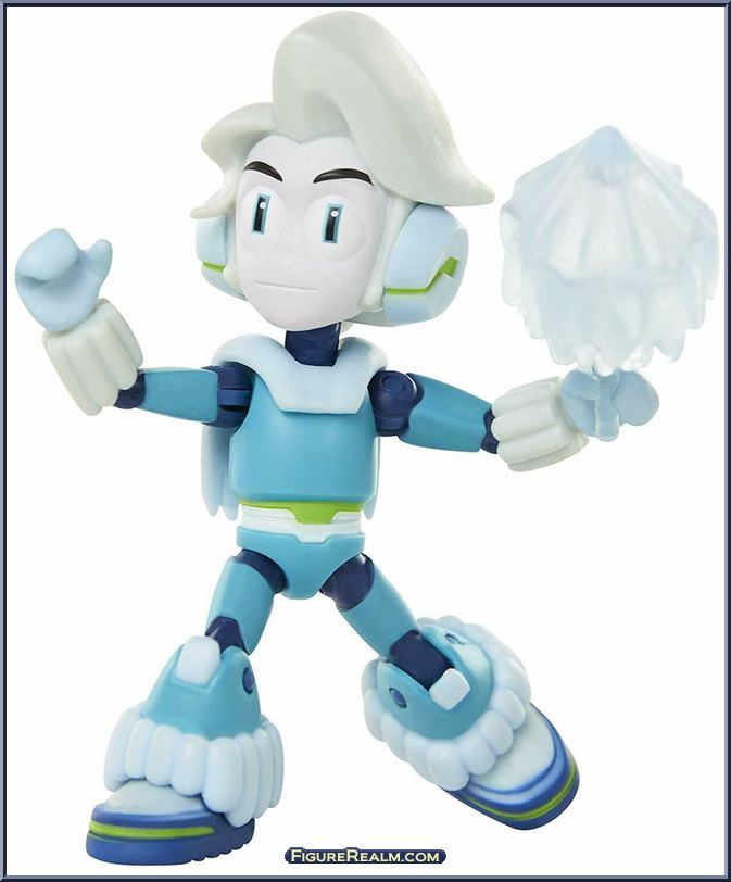 Ice Man Megaman Fully Charged Basic Series Jakks Pacific Action Figure Ice Man Megaman Fully Charged Basic Series Jakks Pacific Action Figure