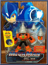 Drill Man from MegaMan Fully Charged - Deluxe manufactured by Jakks Pacific [Front]