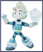 Ice Man from MegaMan Fully Charged - Basic Series manufactured by Jakks Pacific [Loose]