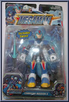 Mega Man (Command Mission X) from MegaMan - Basic Series manufactured by Jazwares [Front]