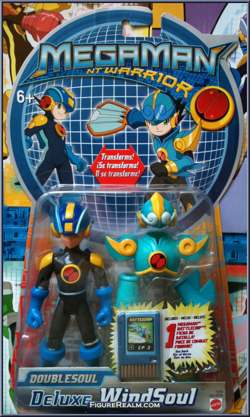WindSoul - MegaMan NT Warrior - Doublesoul Deluxe - Mattel Action