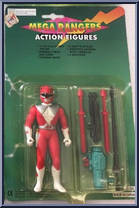 Ranger (Red) from Mega Rangers - Green Cards manufactured by Unknown [Front]