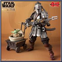 Mandalorian & Grogu from Meisho Movie Realization - Star Wars manufactured by Bandai [Loose]