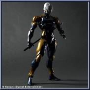 Cyborg Ninja from Metal Gear Solid - Basic Series manufactured by Play Arts Kai [Loose]
