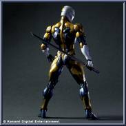 Cyborg Ninja from Metal Gear Solid - Basic Series manufactured by Play Arts Kai [Loose]