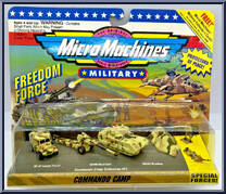 Commando Camp from Micro Machines - Military - Freedom Force manufactured by Galoob [Front]