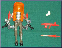 Galactic Defender from Micronauts - Series 3 manufactured by Mego [Loose]